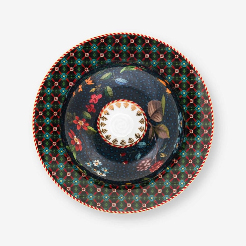 Mavi Porselen Tereyağlık 17 Cm Berry Blues Collection by Pip Studio