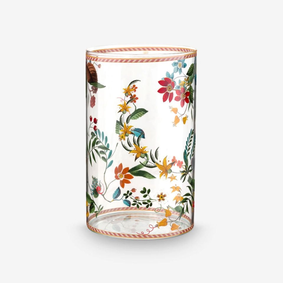 Şeffaf Cam Su Bardağı 360 Ml Berry Blues Collection by Pip Studio