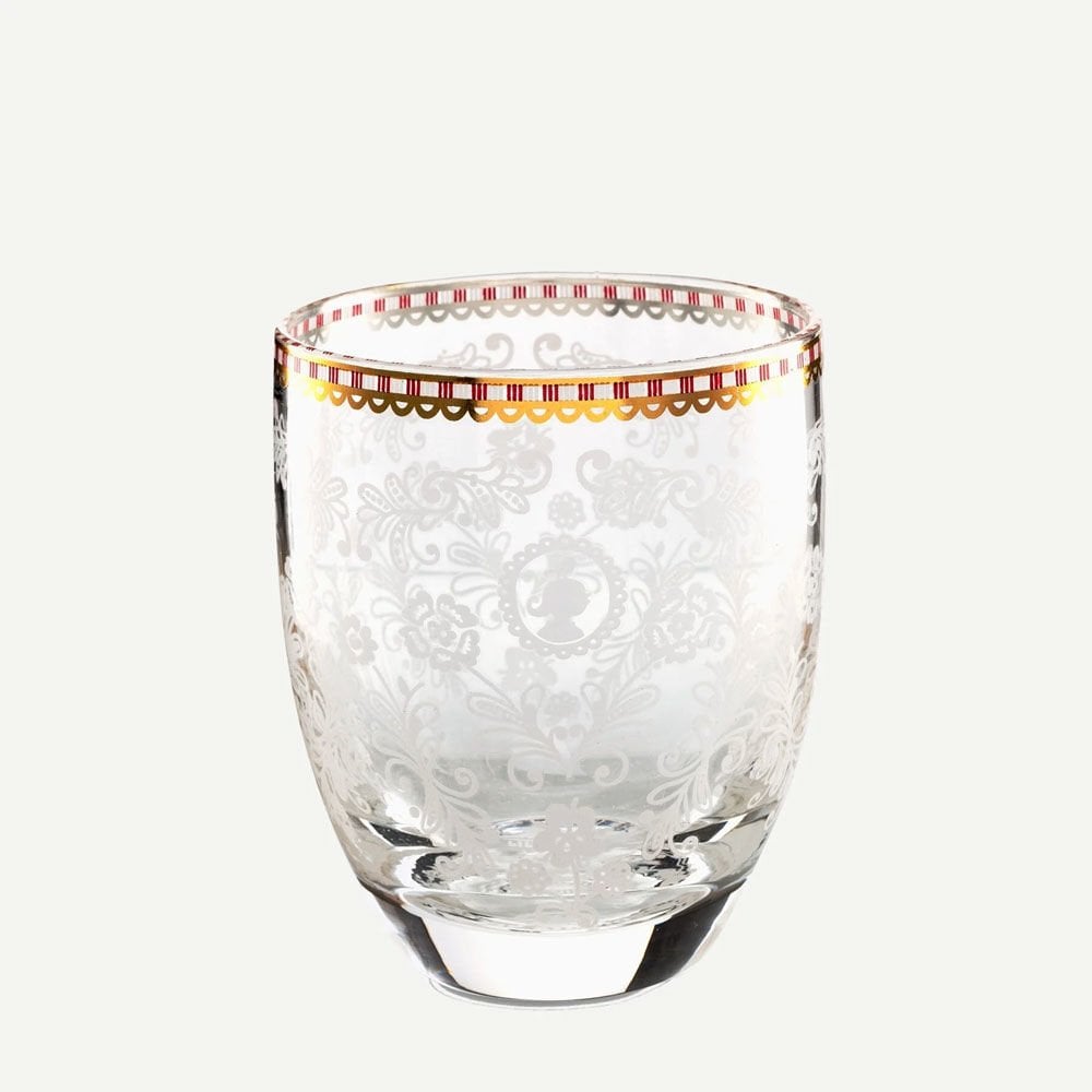 Şeffaf Porselen Kısa Su Bardağı 280 Ml Blushing Birds Collection by Pip Studio