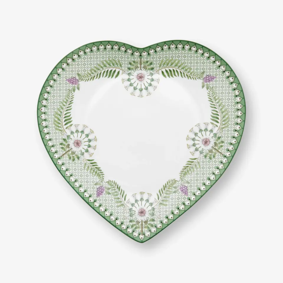 Pip Studio Yeşil Porselen Servis Tabağı 21,5 Cm