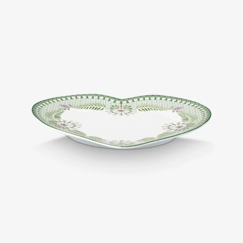 Pip Studio Yeşil Porselen Servis Tabağı 21,5 Cm