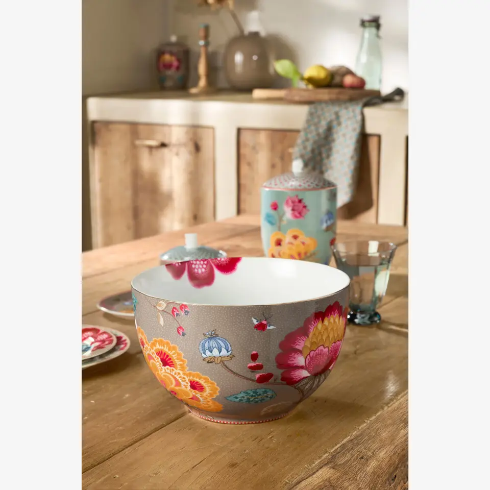 Pip Studio Haki Porselen Servis Kasesi 23 Cm