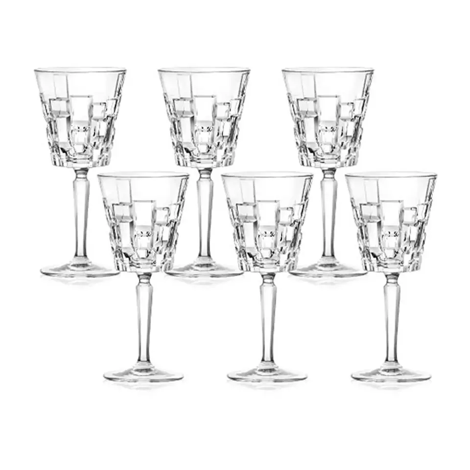 RCR Etna Yüksek Kalite Cam 6'lı Kadeh Seti 280 ml