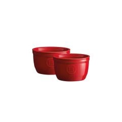 EH Fırın Kabı Ramekin No. 9 Burgundy 2´li Set Kırmızı / Burgundy