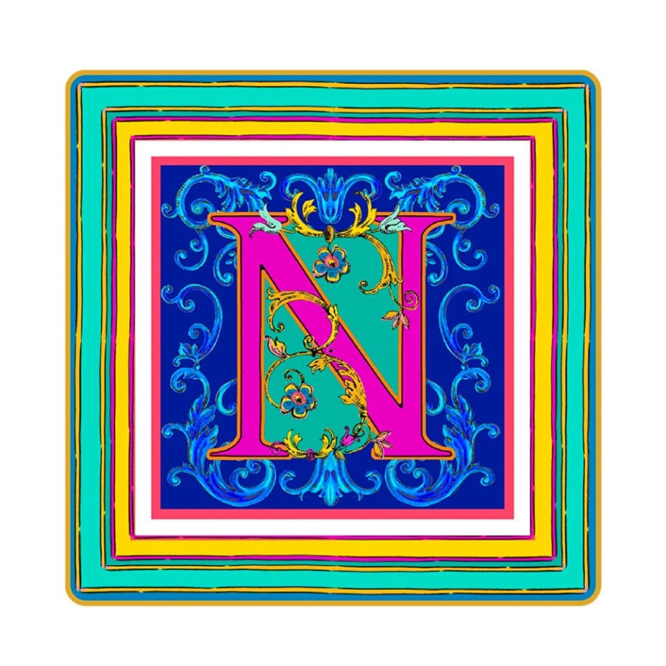 Baci Milano Ortigia N Harfli Tabak 15 cm x 15 cm