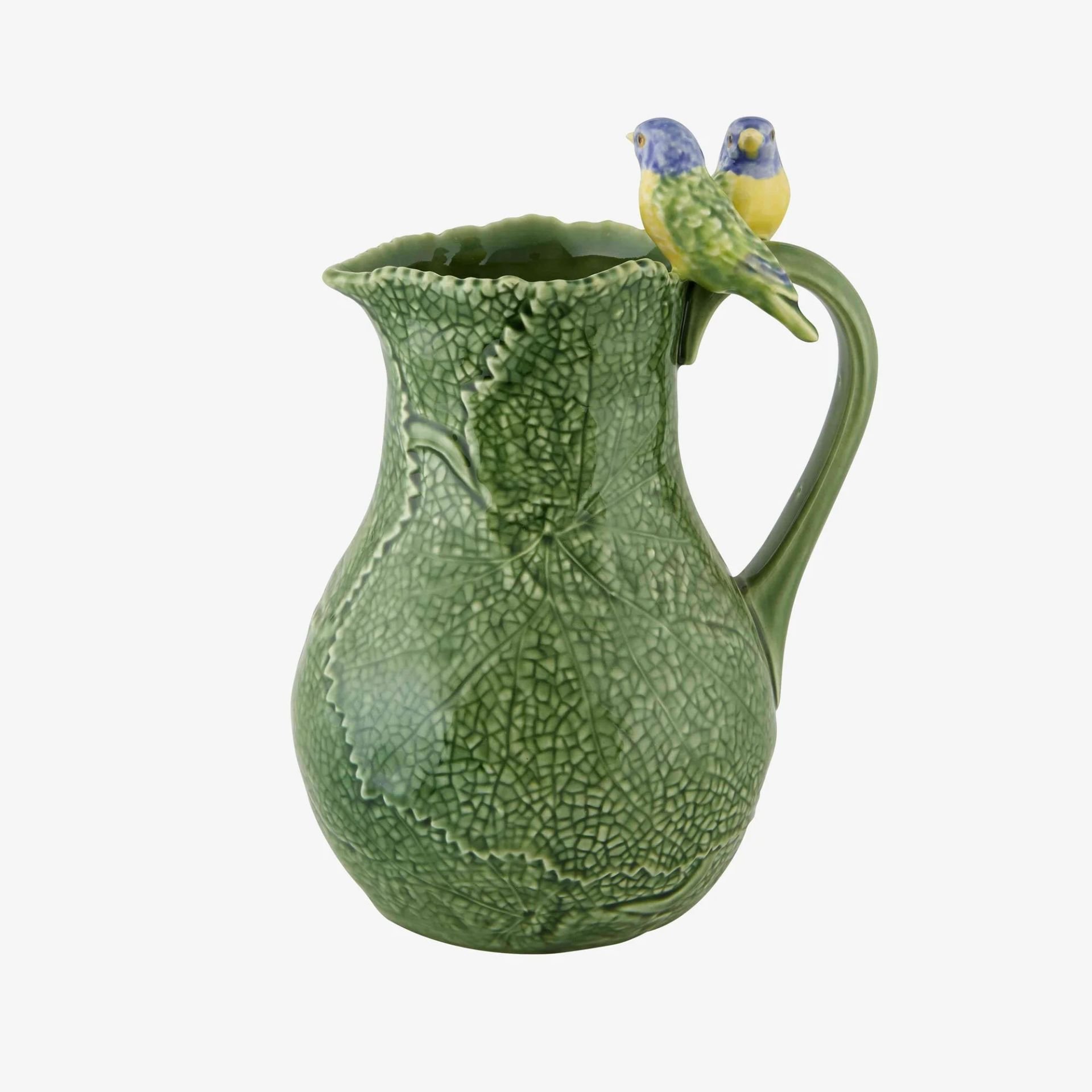 Yeşil Seramik Sürahi 1800 Ml Pitcher Collection by Bordallo Pinherio