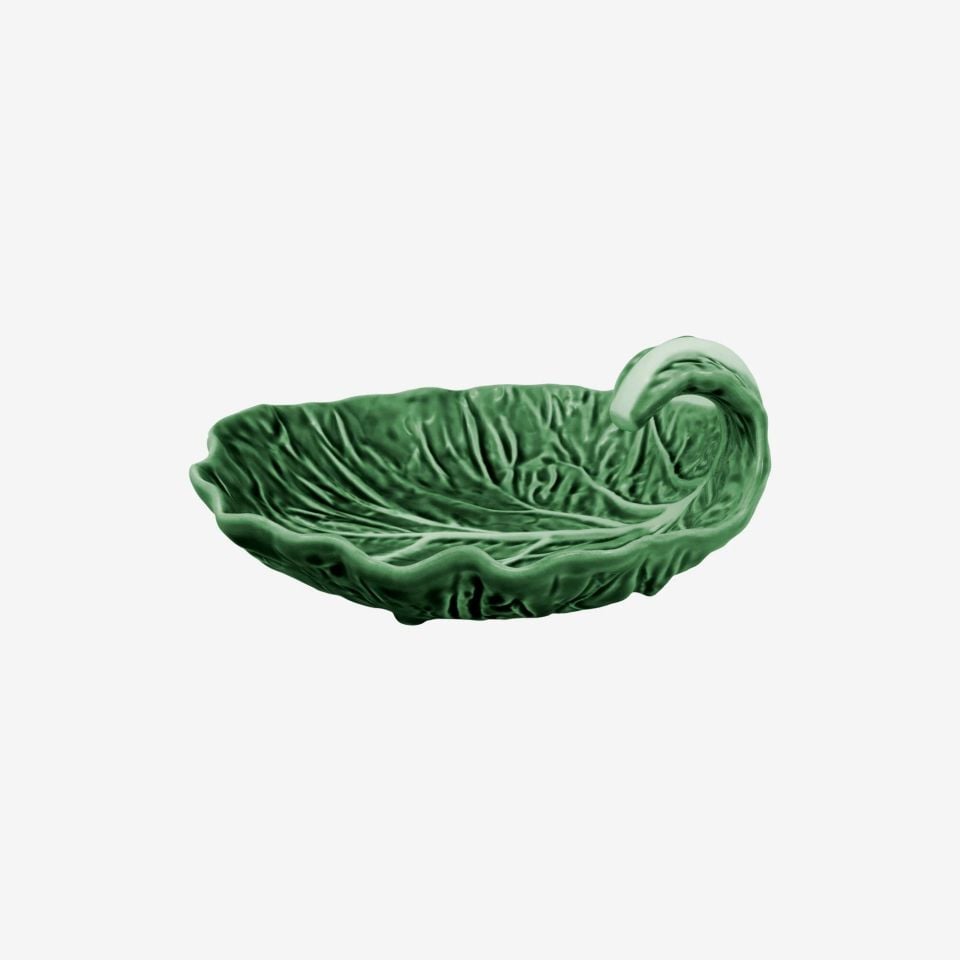 Bordallo Pinherio Yeşil Seramik Servis Tabağı 18,5 Cm Cabbage Collection