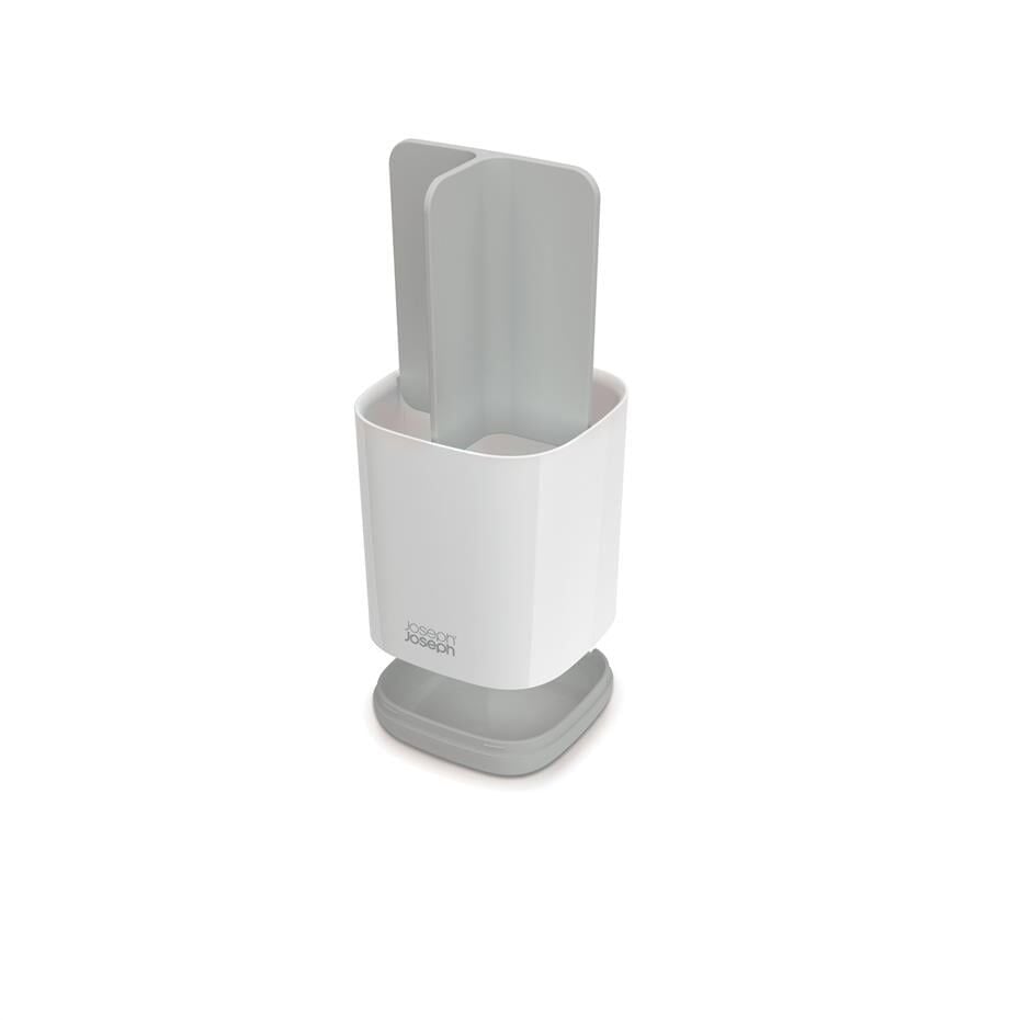 Joseph Joseph Standart Easy-Store Diş Fırçalık - Beyaz/Gri