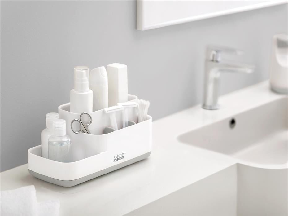 Joseph Joseph Easystore Banyo Düzenleyici - Beyaz/Gri
