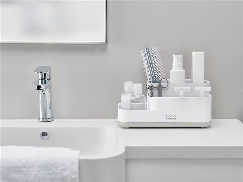 Joseph Joseph Easystore Banyo Düzenleyici - Beyaz/Gri
