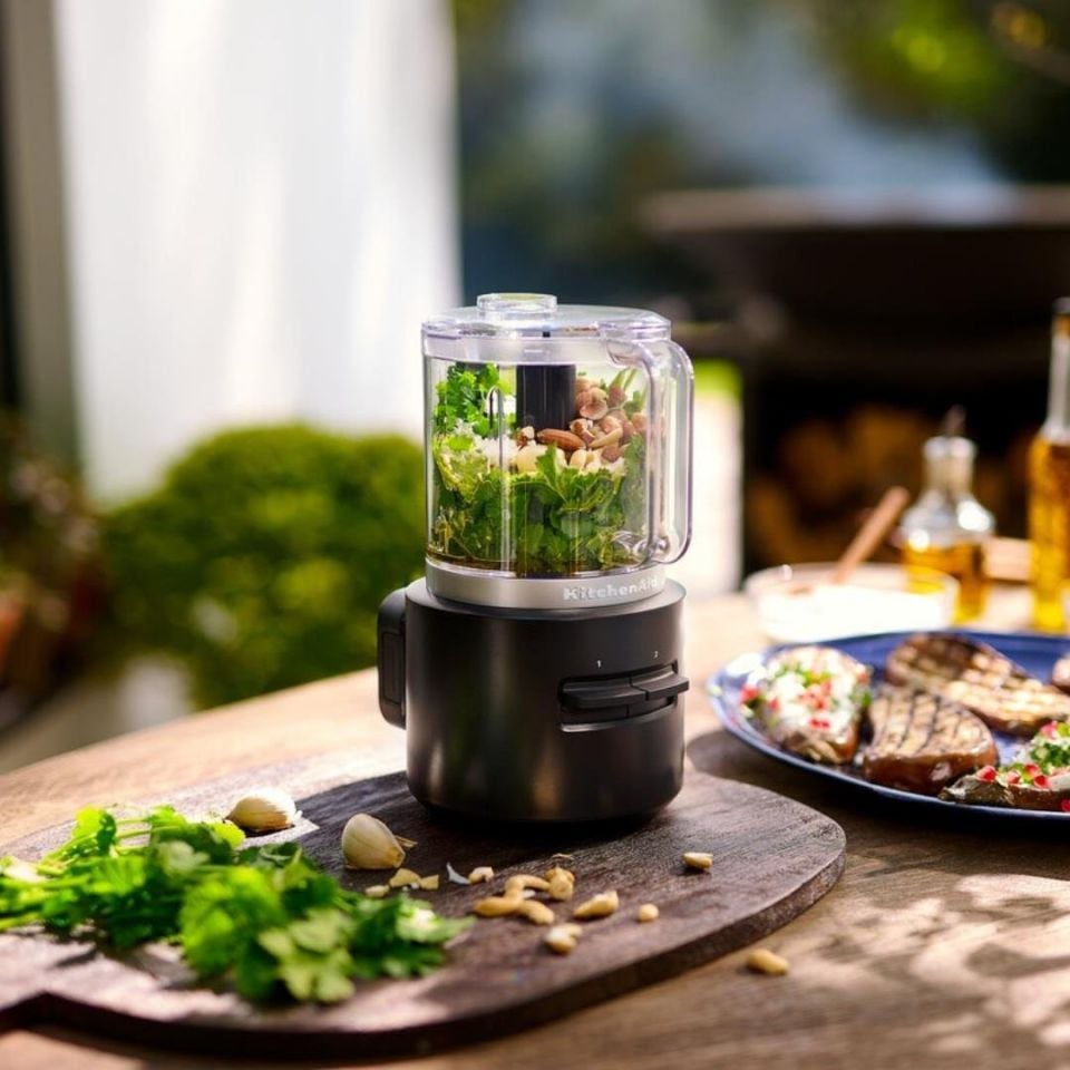 KitchenAid Go Kablosuz Serisi -Mini Mutfak Robotu Bataryalı(5KFCR531BM)