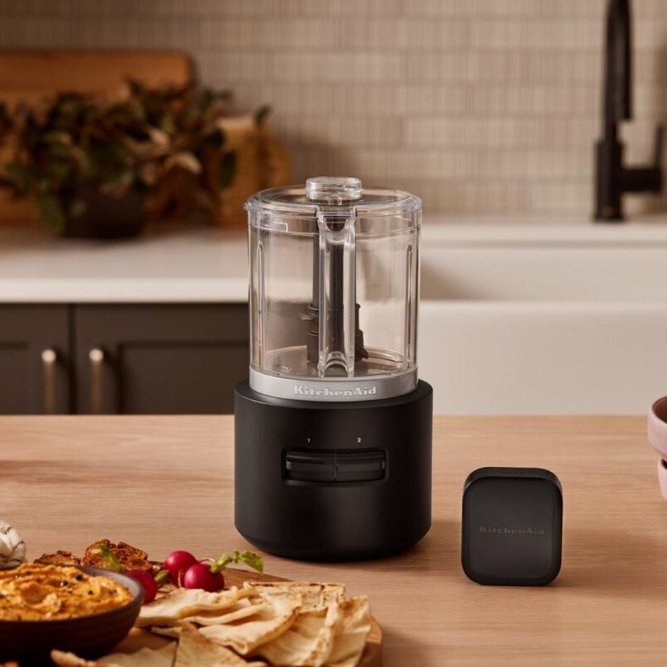 KitchenAid Go Kablosuz Serisi -Mini Mutfak Robotu Bataryalı(5KFCR531BM)