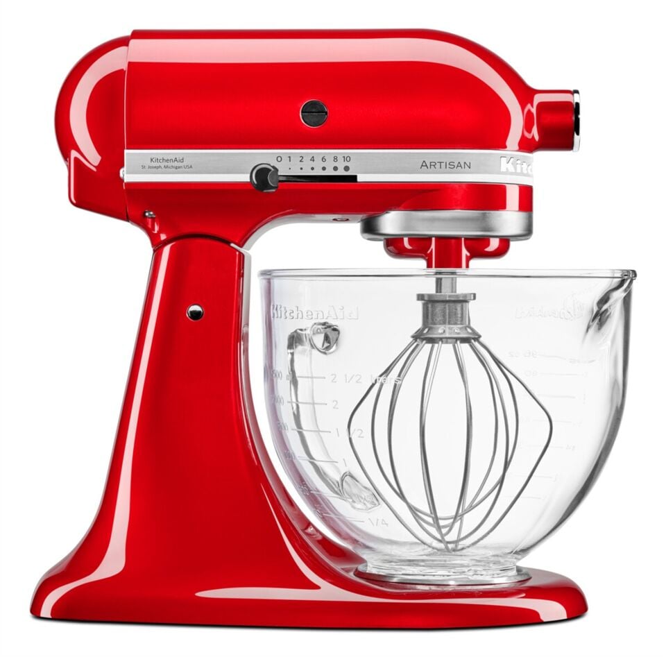 KitchenAid 4,8 L Stand Mikser Modelleri Için Cam Kase