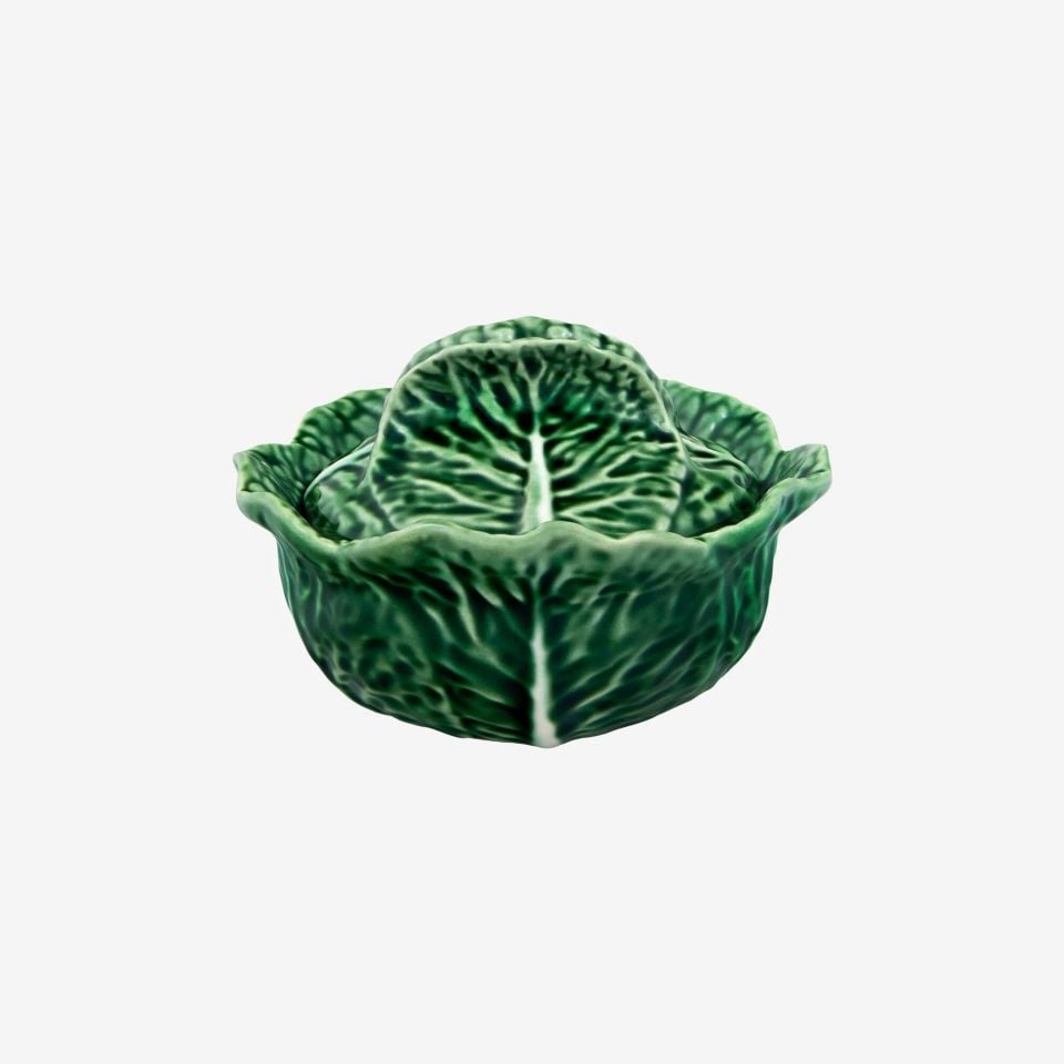 Bordallo Pinherio Yeşil Seramik Servis Kasesi 400 Ml Cabbage Collection