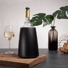 XVacu Vin Aktif Soğutucu Karaf, Siyah, Kutulu