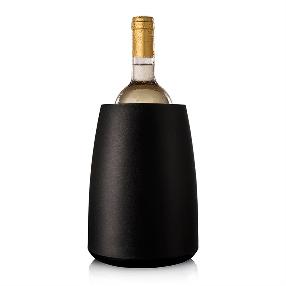 XVacu Vin Aktif Soğutucu Karaf, Siyah, Kutulu