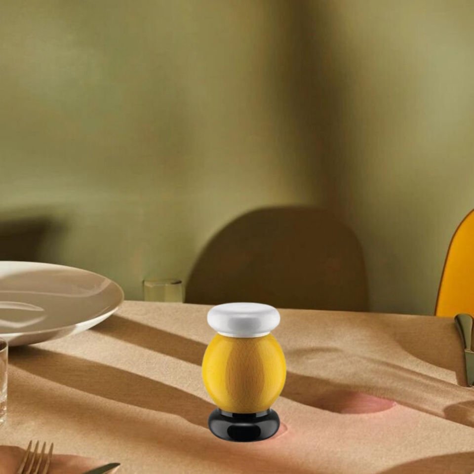 Alessi Values Tuz ve Karabiber Öğütücü Sarı