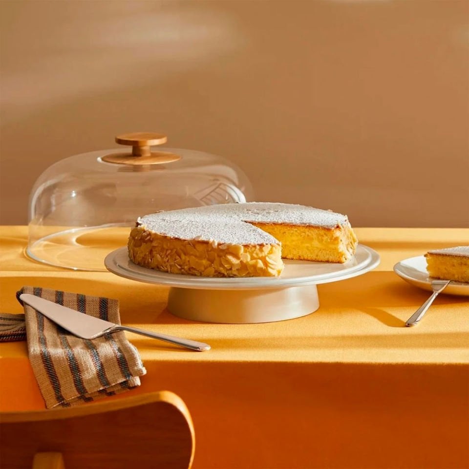 Alessi Mattina Küçük Pasta Standı Kırmızı