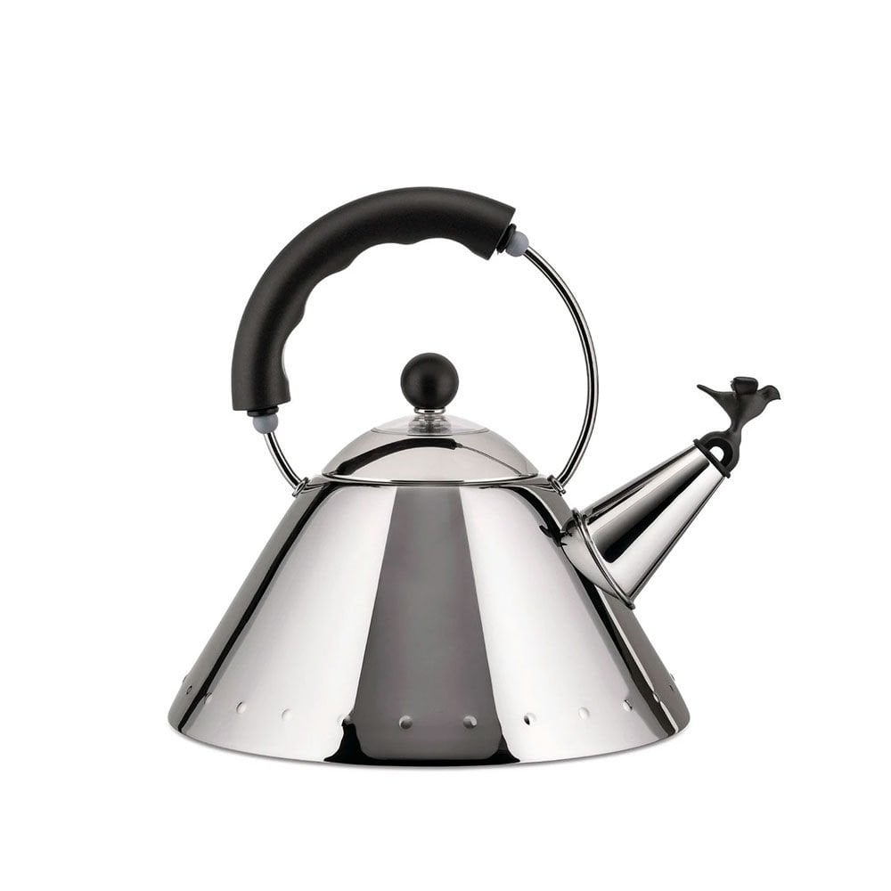 Alessi Kettle Kuş 2 Lt Siyah
