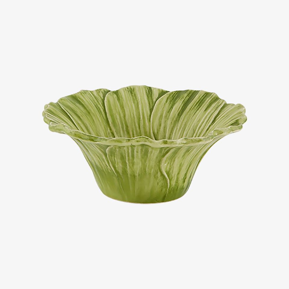 Yeşil Seramik Servis Kasesi 16 Cm Maria Flor Collection by Bordallo Pinheiro 65021882