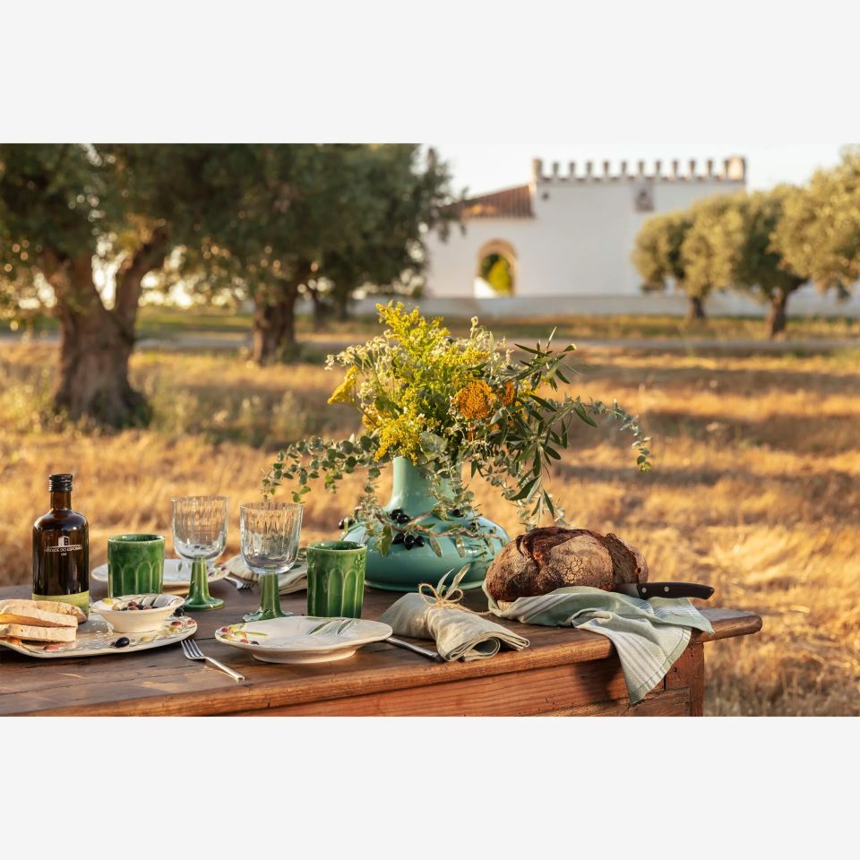 Beyaz Seramik Servis Tabağı 40 Cm Olival Collection by Bordallo Pinheiro 65031940