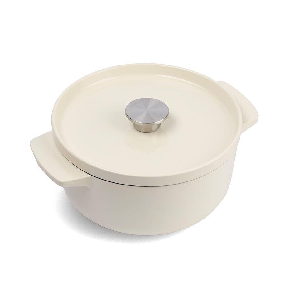 KitchenAid Döküm Demir Tencere 22 cm / 3.3 L Almond Cream