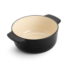 KitchenAid Döküm Demir Tencere 22 cm / 3.3 L Onyx Black