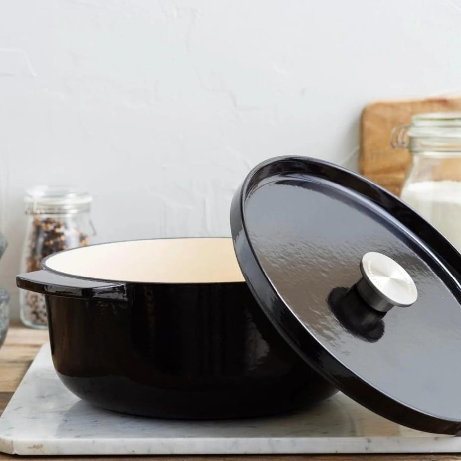 KitchenAid Döküm Demir Tencere 26 cm Onyx Black