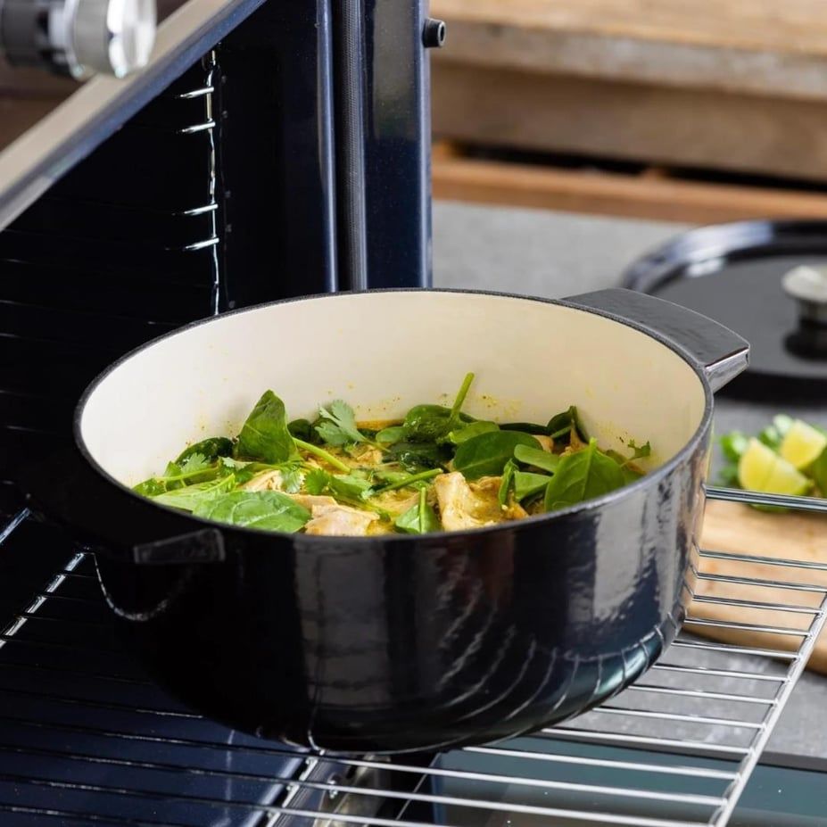 KitchenAid Döküm Demir Tencere 26 cm Onyx Black