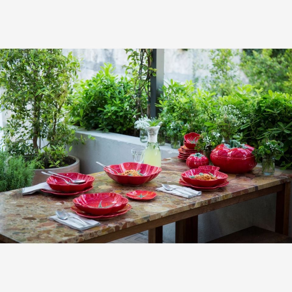 Bordallo Pinheiro Tomato Kırmızı Seramik Servis Kasesi 65022238