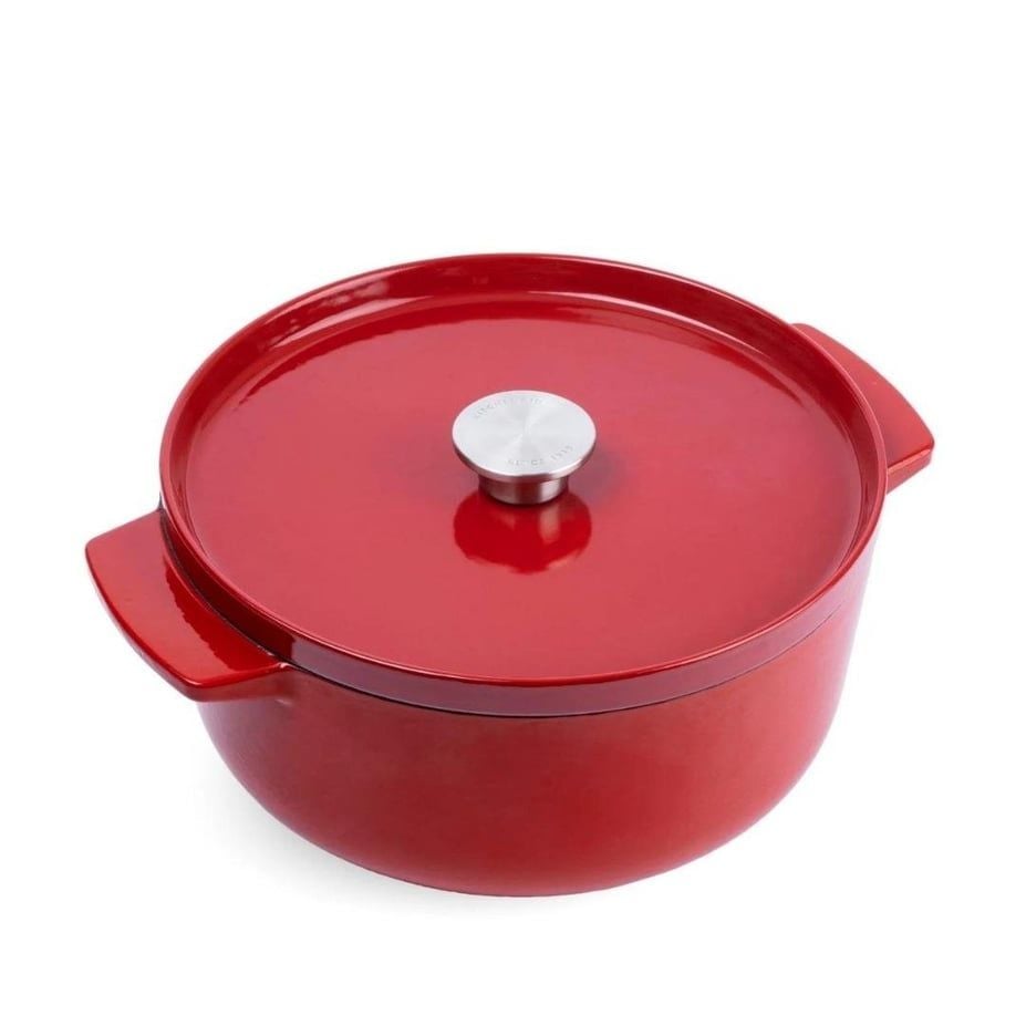 KitchenAid Döküm Demir Tencere 26 cm Kırmızı
