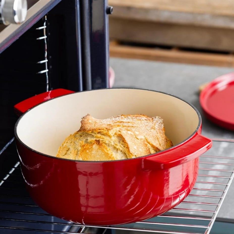 KitchenAid Döküm Demir Tencere 26 cm Kırmızı