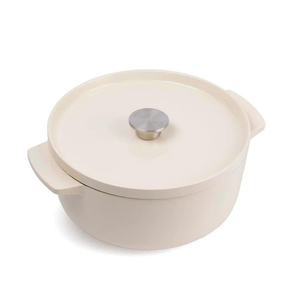 KitchenAid Döküm Demir Tencere 26 cm Almond Cream