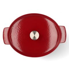 KitchenAid Oval Döküm Demir Tencere 30 cm / 5.6 L Empire Red
