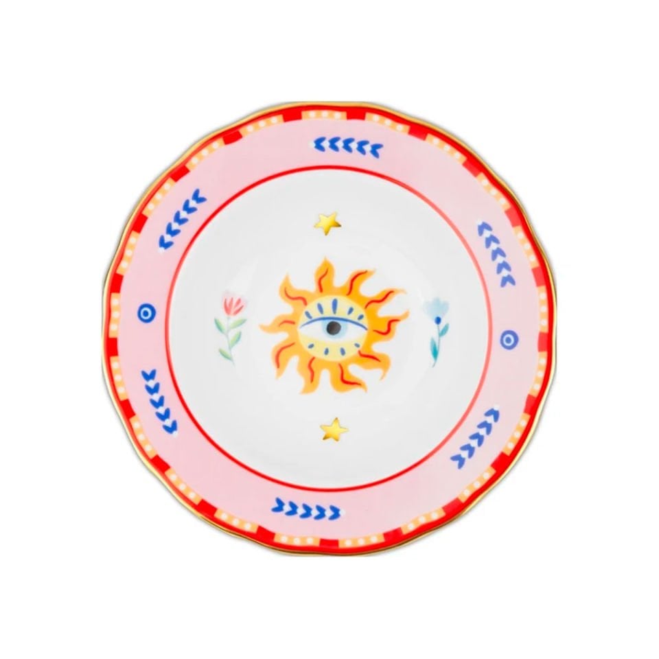 Baci Milano Mamma Mia Göz Desenli Tabak 22 cm