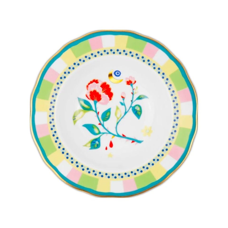 Baci Milano Mamma Mia Karanfil Desenli Tabak 22 cm