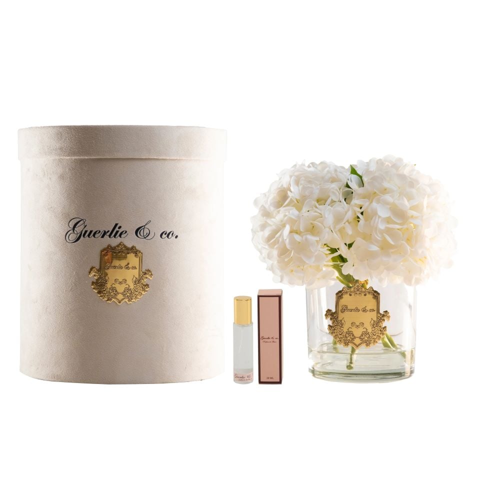 Guerlie&co. Beyaz Ortanca Gold