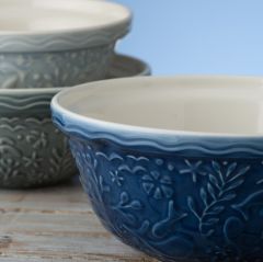 M.Cash Nautical S12 Seramik Kariştırma Kabı 28 cm K.Mavi