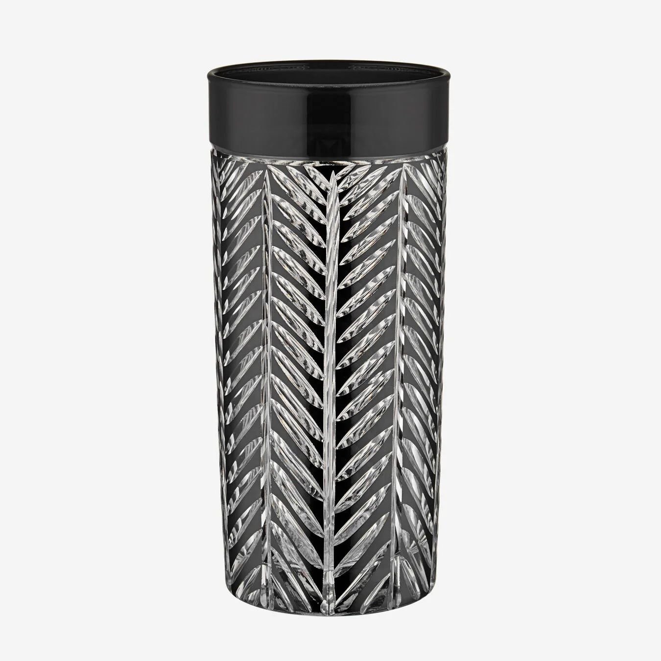 Siyah Cam Su Bardağı 485 Ml Lanza Collection by Chiara Alessi