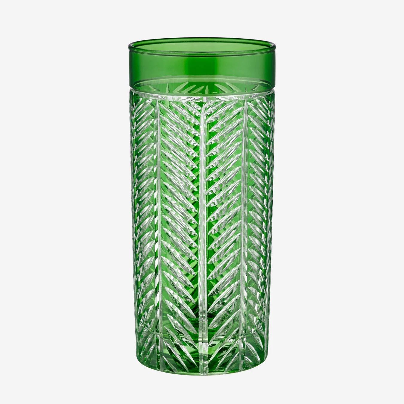 Yeşil Cam Su Bardağı 485 Ml Lanza Collection by Chiara Alessi