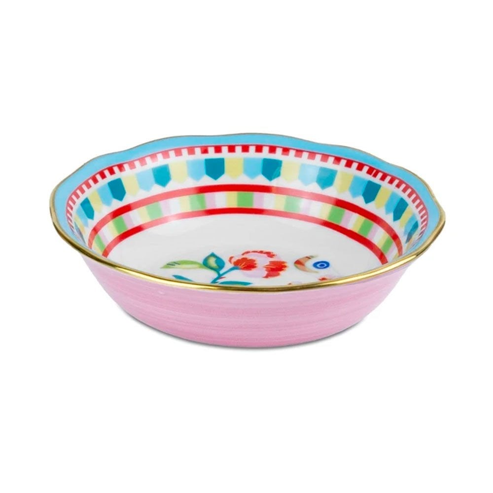 Baci Milano Mamma Mia Pembe Desenli Kase 18 cm x 6,5 cm