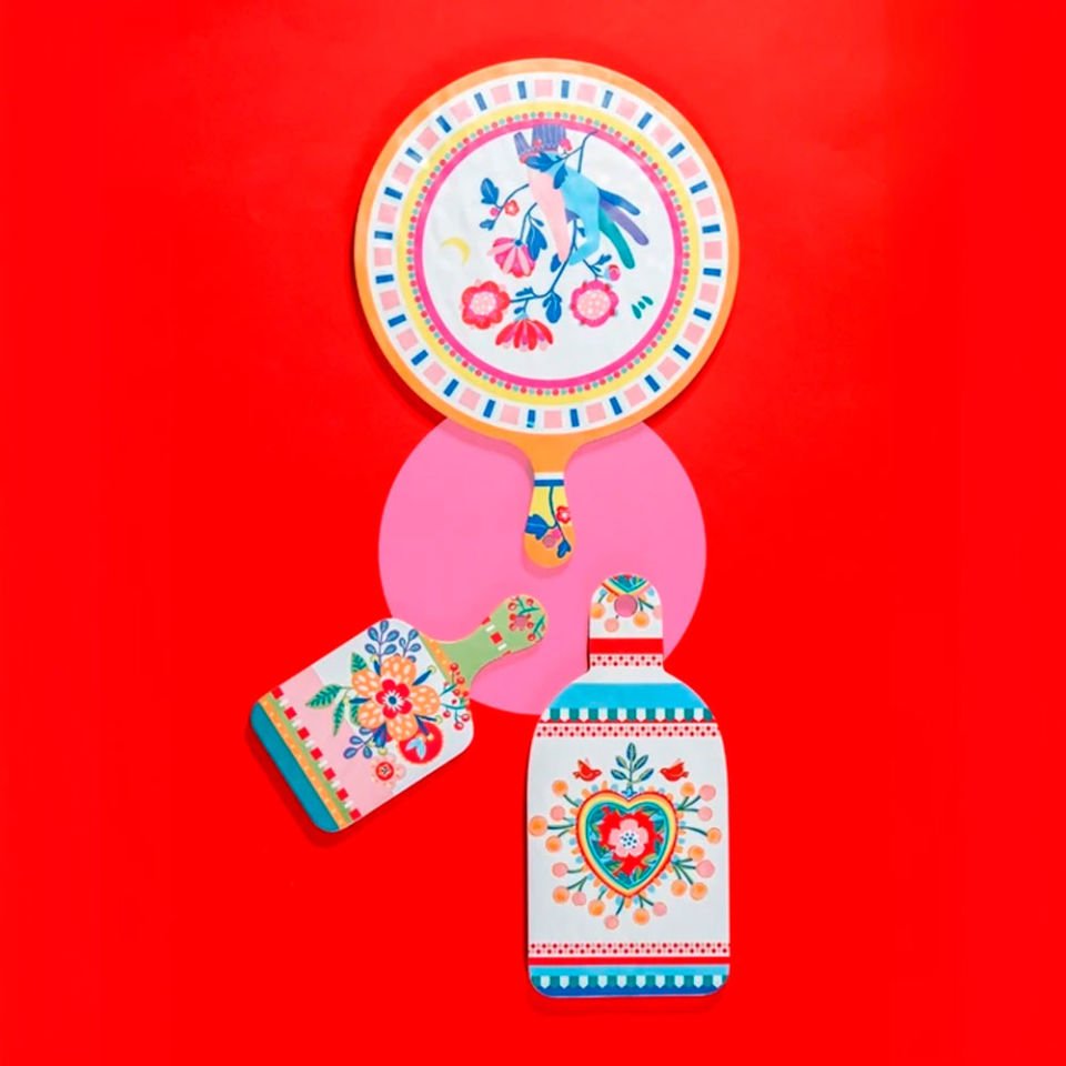 Baci Milano Mamma Mia El Desenli Kesme Tahtası 31,5 cm x 41,8 cm