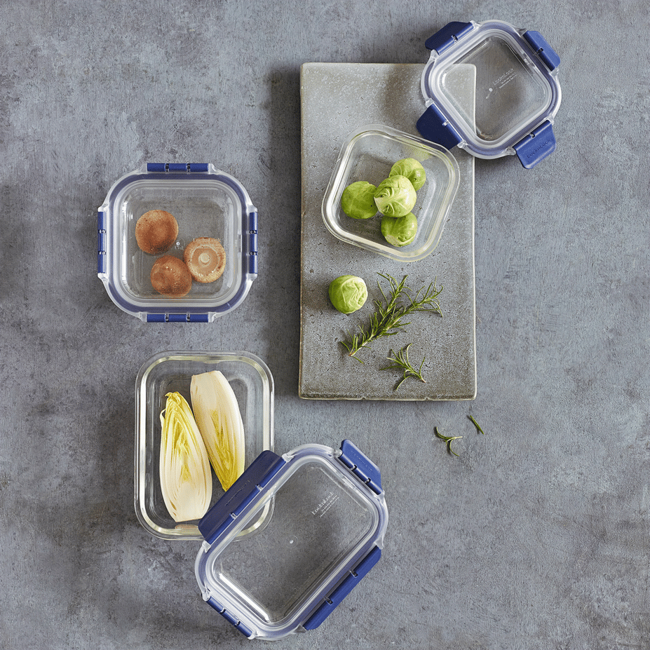 LL Top Class Fırın & Saklama Kabı Dörtgen Kilitli 1.6 lt Mavi