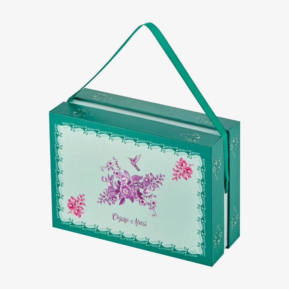 Chiara Alessi Primavera Pembe Porselen Kahve Fincan Seti CAPBC984PK2