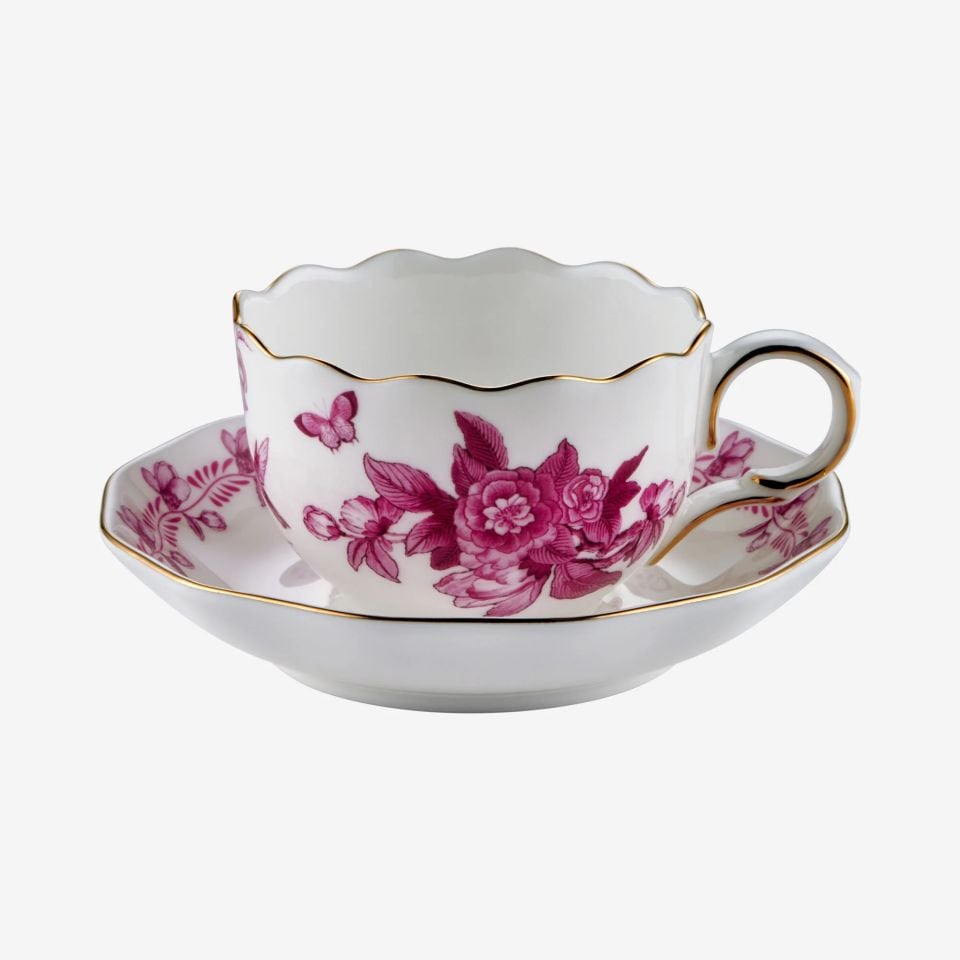 Chiara Alessi Primavera Pembe Porselen Kahve Fincan Seti CAPBC984PK2