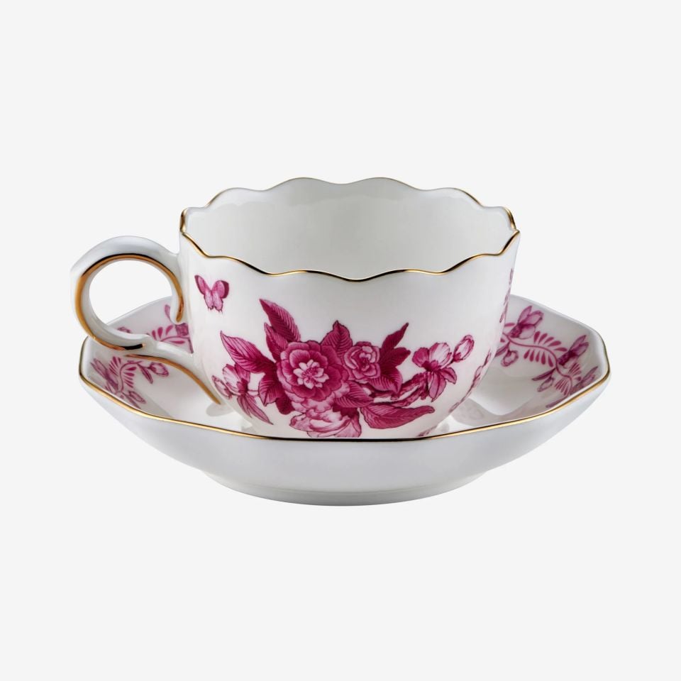 Chiara Alessi Primavera Pembe Porselen Kahve Fincan Seti CAPBC984PK2