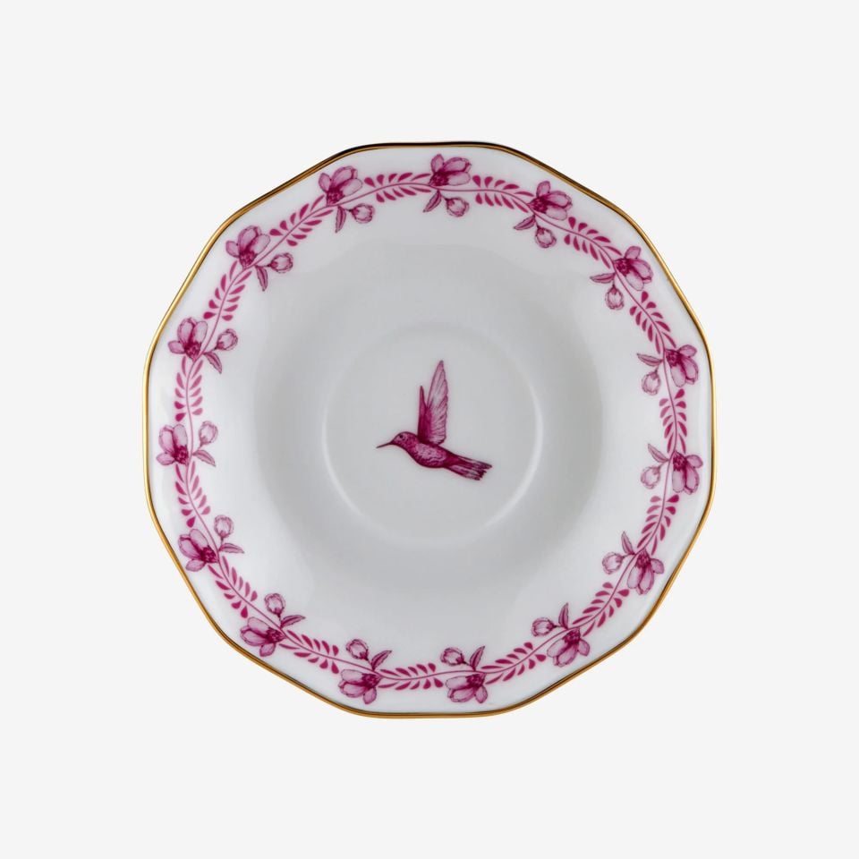 Chiara Alessi Primavera Pembe Porselen Kahve Fincan Seti CAPBC984PK2