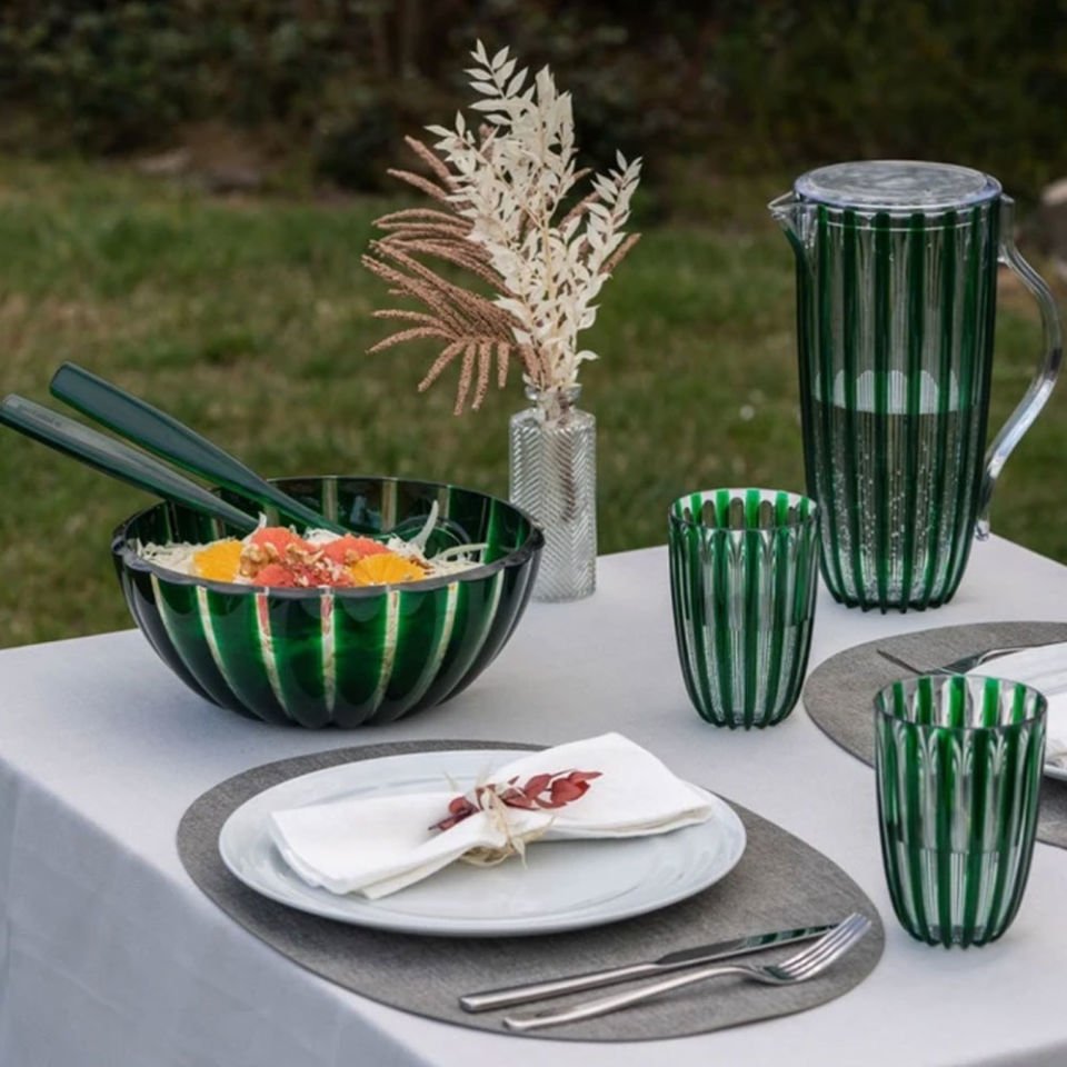 Guzzini Dolce Vita Salata Servis Seti 28 cm Zümrüt