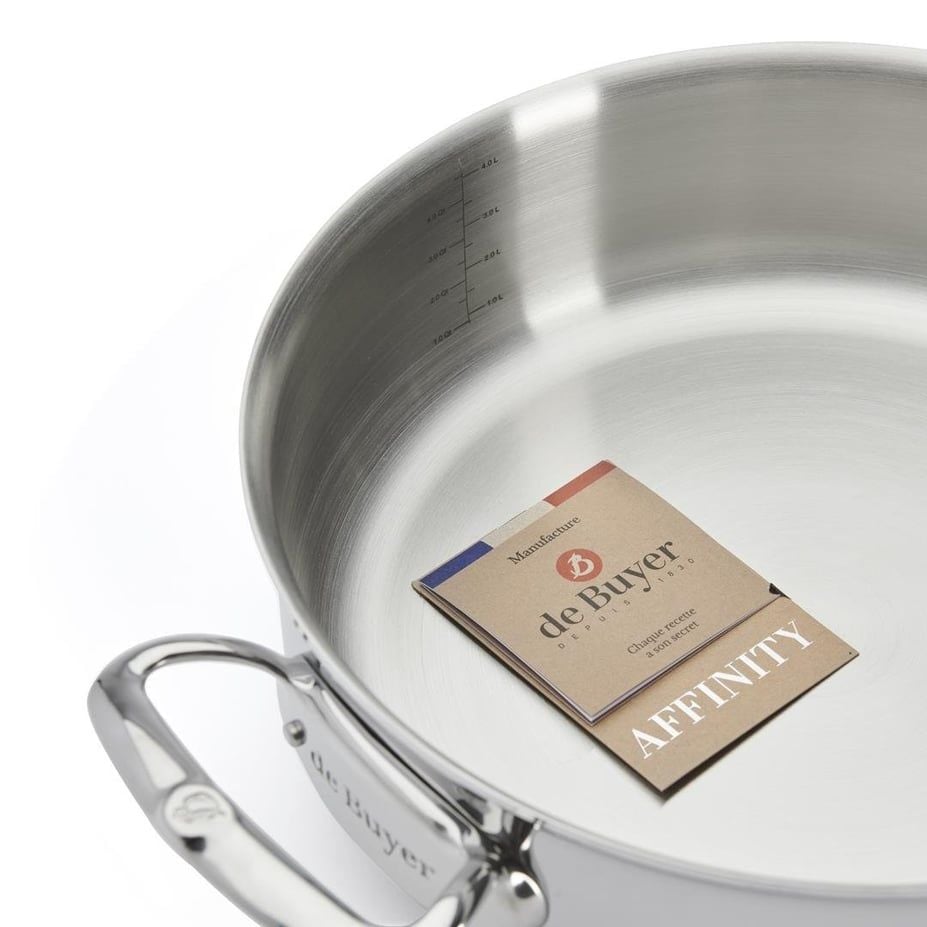 De Buyer Affinity 5 Katmanlı Paslanmaz Çelik Karnıyarık Tenceresi 28 cm