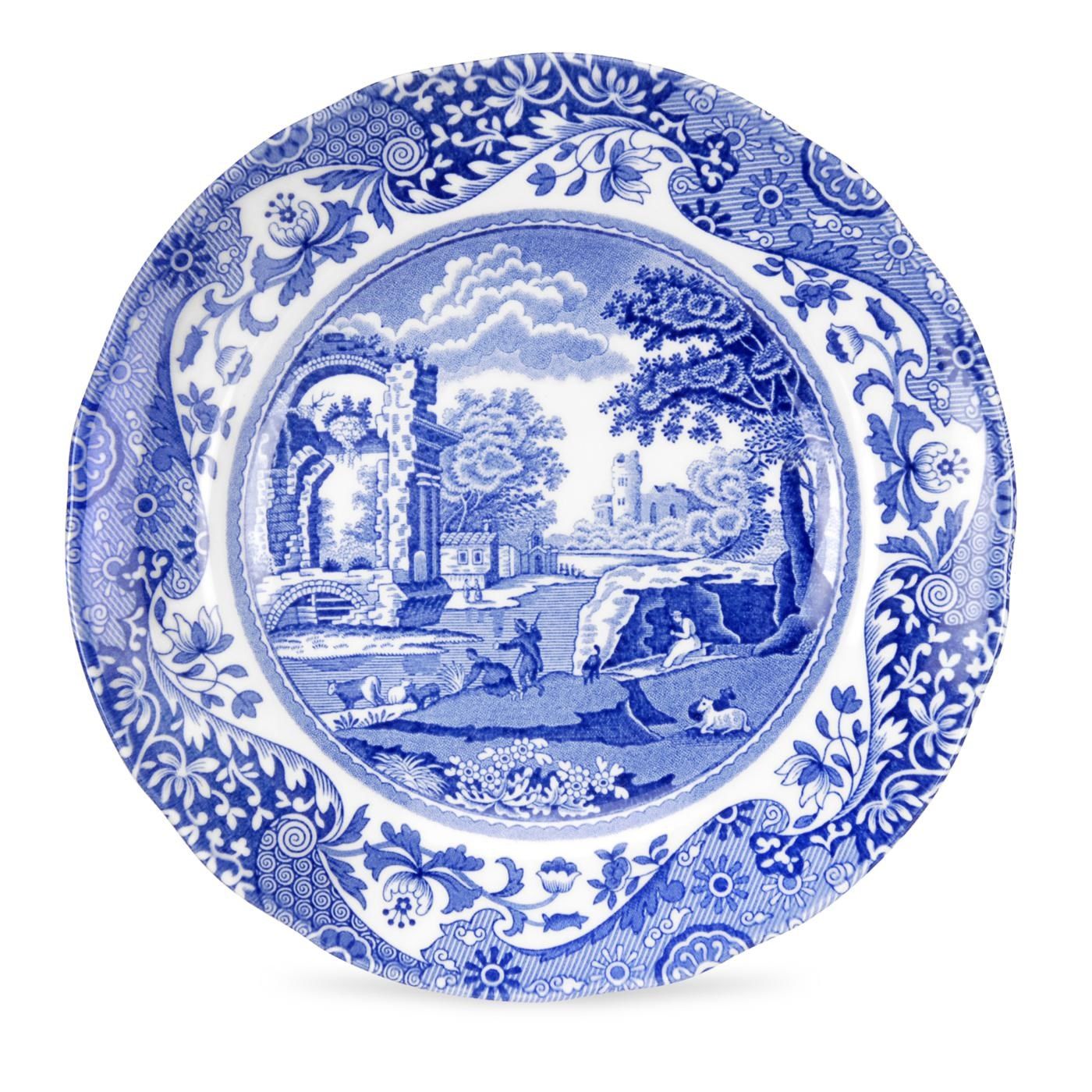 SPODE BLUE ITALIAN 15 CM EKMEK TABAĞI
